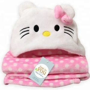 Hello Kitty Hooded Bath Towel/Wrap for toddler